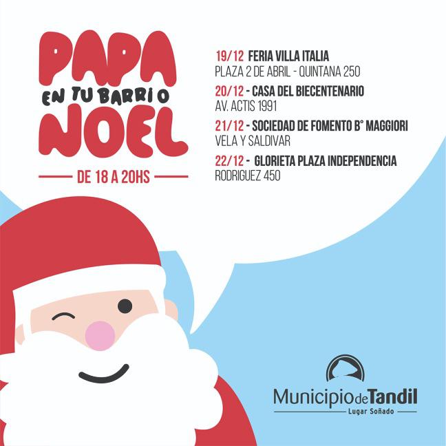PAPÁ NOEL EN TU BARRIO