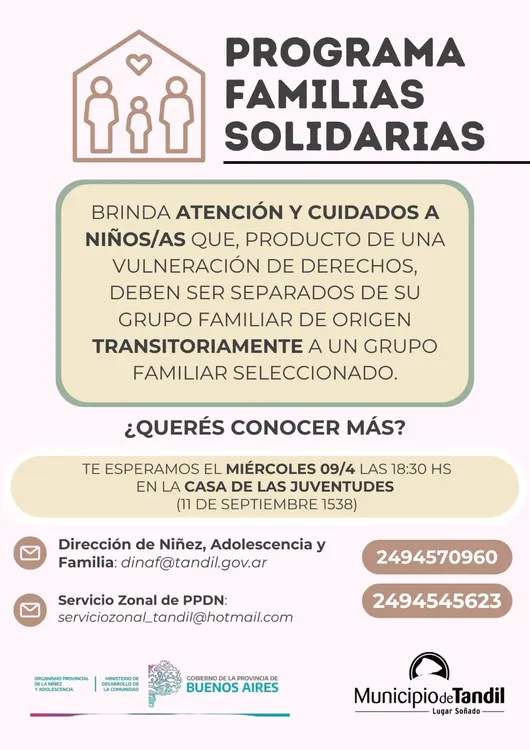 Programa Familias solidarias