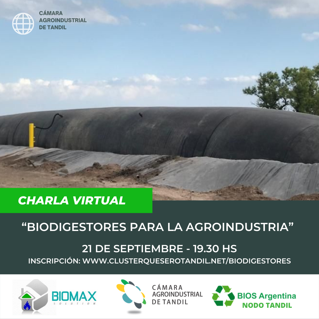 Charla virtual “Biodigestores para la Agroindustria”