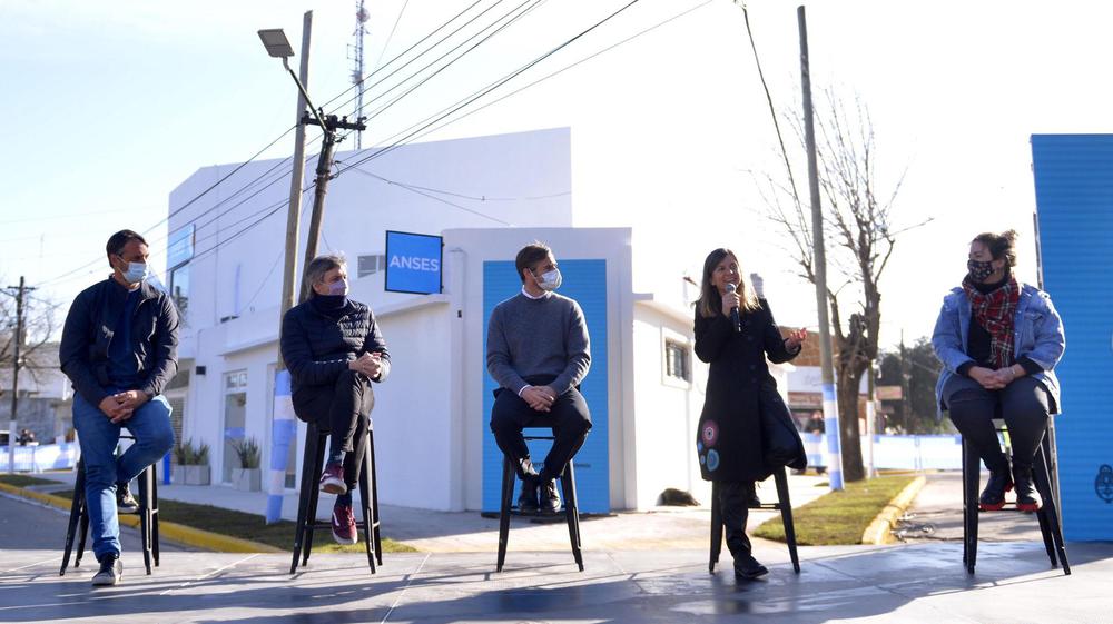 Fernanda Raverta - Maximo Kirchner - Federico Achaval
